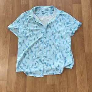 Jelly fish Snap Button up